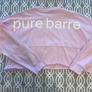 Pure Barre Cropped Spirit Shirt